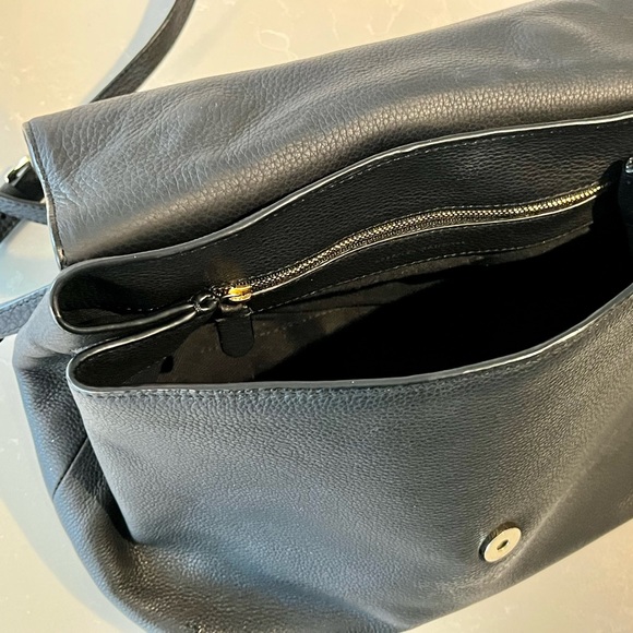 LOEFFLER RANDALL Carina Twisted Ring Leather Satchel - Black - Picture 11 of 11